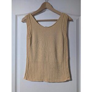 Escada | Sleeveless Knit Top